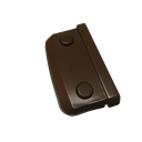 Ver imagem 4 de Kit 08 Porta Dupla Pivotante Giro de Vidro na Cor Marrom