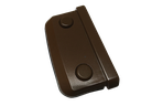 Ver imagem 4 de Kit 08 Porta Dupla Pivotante Giro de Vidro na Cor Marrom