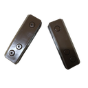 Ver imagem 3 de Kit 08 Porta Dupla Pivotante Giro de Vidro na Cor Marrom