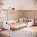 Ver imagem 1 de Cama Montessoriana Infantil Solteiro 80 Memphis Branco