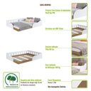 Ver imagem 6 de Cama Casal Montessoriana Infantil 140 Memphis Branco