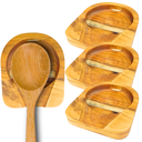 Ver imagem 2 de Descanso de Talher para Mesa Kit com 4 de Madeira