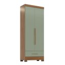 Ver imagem 2 de Guarda Roupa 100% MDF 2 Portas 1 Gaveta Smart Plus Espresso Móveis