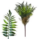Ver imagem 3 de Kit 18 Folhagem Ruscus Artificial 35cm | Mini Buquês Decorativos com Aparência Natural