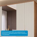Ver imagem 6 de Guarda-Roupa Casal 6 Portas com Pés e Espelho 242,5cm 100% MDF Vittoria Espresso Móveis Bege/Cinamomo/Off White