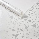 Ver imagem 2 de PAPEL DE PAREDE IMPORTADO GRANILITE PRATA