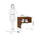 Ver imagem 3 de Balcão de Cozinha sem Tampo 80cm Misto 1 Porta Basculante e 1 Gavetão Safira Luciane Móveis