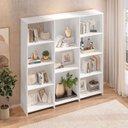 Ver imagem 5 de Estante Livreiro Multiuso com 11 Nichos Odelia