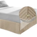 Ver imagem 2 de Saia Box Casal Matelada Com Pingente:Cáqui