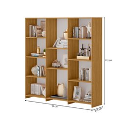 Estante Livreiro Multiuso com 11 Nichos Odelia - 3