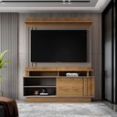 Ver imagem 1 de Estante Painel Home para Tv 55" Goiás Grigio Fosco/amêndoa- Mabe Magazine