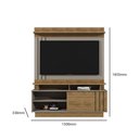 Ver imagem 5 de Estante Painel Home para Tv 55" Goiás Grigio Fosco/amêndoa- Mabe Magazine