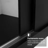Guarda-Roupa Casal com Pés 3 Portas de Correr Reno Madesa - 6