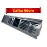 Escorredor Calha De Louça Inox Talheres Pratos 90cm AJB STORE - 1