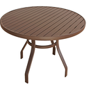 Ver imagem 3 de Conjunto de Mesa com 4 Cadeiras em Alumínio e Fibra Sintética para Jardim