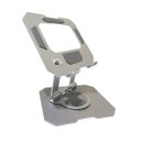 Ver imagem 6 de Suporte Mesa Notebook Tablet Celular 360 Graus Aço Carbono Dobravel Giratorio Ajustavel Laptop Antid