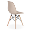 Cadeira Eames Nude - Base Madeira Natural - 2