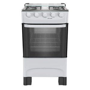 Fogão À Gás Mueller Mfi4ba 4 Bocas Forno 48,1l Manual - Branco