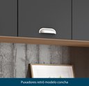 Ver imagem 6 de Kit Cozinha Compacta Suspensa Mila Moderna Premium Completa Balcão Cor Carvalho/Grafite