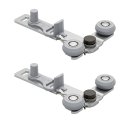 Ver imagem 3 de Kit para Porta de Correr Ro 62 4025 Or Sobreposto 60kg 1 Porta Rometal Unitário