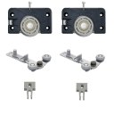 Ver imagem 1 de Kit para Porta de Correr Ro 62 4025 Or Sobreposto 60kg 1 Porta Rometal Unitário