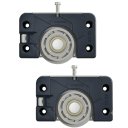 Ver imagem 2 de Kit para Porta de Correr Ro 62 4025 Or Sobreposto 60kg 1 Porta Rometal Unitário