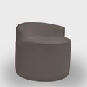 Ver imagem 6 de Kit 2 Poltronas com Sofá Curvo 2 Lugares Feijão Forma Orgânica Bouclé