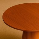 Ver imagem 6 de Mesa de Jantar Base Cone em Madeira Laminada 120cm Lyon