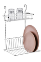 Ver imagem 2 de Suporte para Louças Suspenso Escorredor barra de Cozinha:Cromado