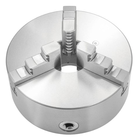 Placa para Torno Universal 3 Castanhas - 125mm - F. Traseira