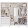 Guarda-Roupa Casal 6 Portas com Espelho Interno Giratório 235cm 100% MDF Turim Espresso Móveis - 4