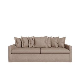 Sofá com Capa 100% Removível e Lavável Enseada 220cm - 5
