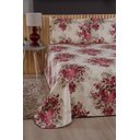 Ver imagem 2 de Colcha Viena Casal Queen 3 Peças Estampado Rosas