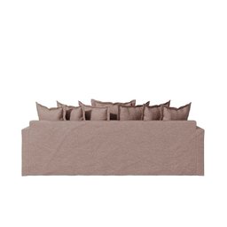 Sofá com Capa 100% Removível e Lavável Enseada 220cm - 4