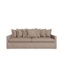 Ver imagem 5 de Sofá com Capa 100% Removível e Lavável Enseada 240cm
