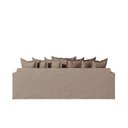 Ver imagem 4 de Sofá com Capa 100% Removível e Lavável Enseada 240cm