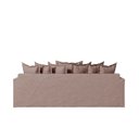 Ver imagem 4 de Sofá com Capa 100% Removível e Lavável Enseada 240cm