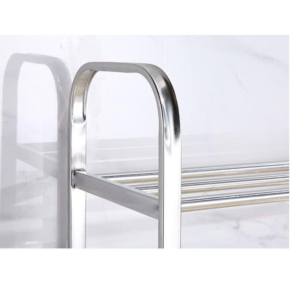 Sapateira Prateleira 4 Andares Inox 12 Pares Tenis Sandalia Calçado Sapato Organizaçao - 4