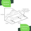 Ver imagem 5 de Suporte Enrolador De Mangueira De Jardim Classic Branco