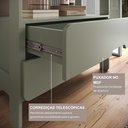 Ver imagem 5 de Estante de Livros 100% MDF 81CMX183CM 2 Gavetas e 4 Prateleiras Elvis Cinza/Verti/Branco