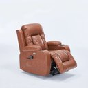 Ver imagem 6 de Poltrona do Papai Reclinável Elétrica Austin com Massagem Aquecimento e Porta Copos Entrada USB/USB-