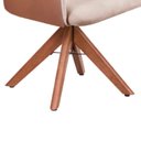 Ver imagem 3 de Cadeira para Sala de Estar Marquesa Bege Mel