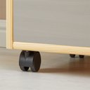 Ver imagem 7 de Gaveteiro Escritório Madeira Maciça 5 Gavetas Rodízios Lagos Idimex