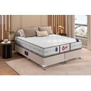 Ver imagem 2 de Cama Box + Colchão Castor King Vitagel Classic Double Face Pocket 193x203x63xcm
