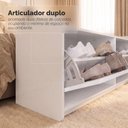 Ver imagem 7 de Sapateira Basculante 2 Portas Dália Branco