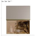 Ver imagem 2 de Armário Aéreo 2 Portas MDF Reflecta Basculante 60cm Proença Bege/Nogueira/Nude Prime