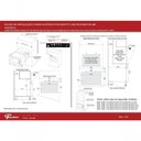 Ver imagem 5 de Forno Elétrico de Embutir Fischer 48 Litros Branco Fit Line 34493 127v