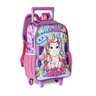 UNICÓRNIO MOCHILA ESCOLAR CARRINHO HOLOGRÁFICO BRILHANTE - 1