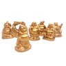 Kit Mini Budas Da Sorte Alegria e Prosperidade Enfeite 3cm - 1