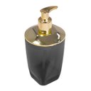 Ver imagem 3 de Dispenser Porta Sabonete Líquido Premium Para Pia Banheiro- Wp Connect - Preto-Dourado